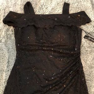 Evening black dress R & M Richards Women